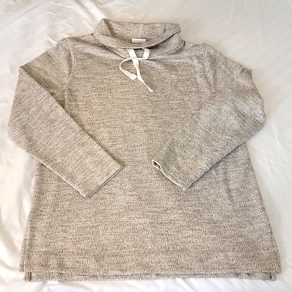 Ava & Viv cream & black sweater size XL